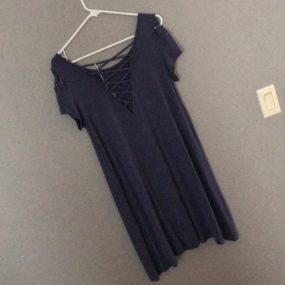 Blue dress